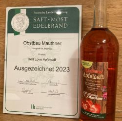 Bild von Red Love Apfelsaft 1l