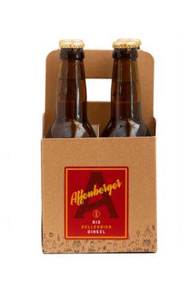 Bild von Affenberger Bio Kellerbier DINKEL 4er (4x0,33l)