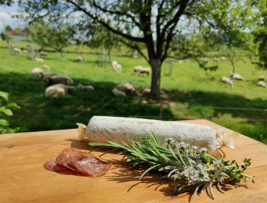 Picture of 1/2 Edelschimmel-Salami vom Schaf 