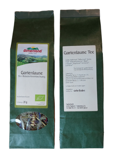 Picture of Bio-Kräutertee  "Gartenlaune" 20g