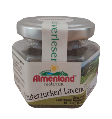 Bild von Kräuterzuckerl Lavendel 60g