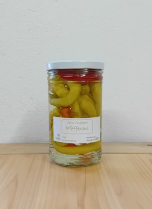 Bild von Sauer eingelegte Pfefferoni mild 200g