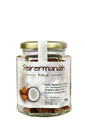 Bild von Steirermandeln Kokos - 100g Glas