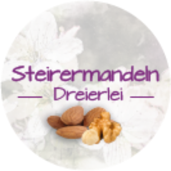 Bild von Steirermandeln Dreierlei - 100g Glas